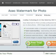 Scarica gratis il software di watermark di Aoao